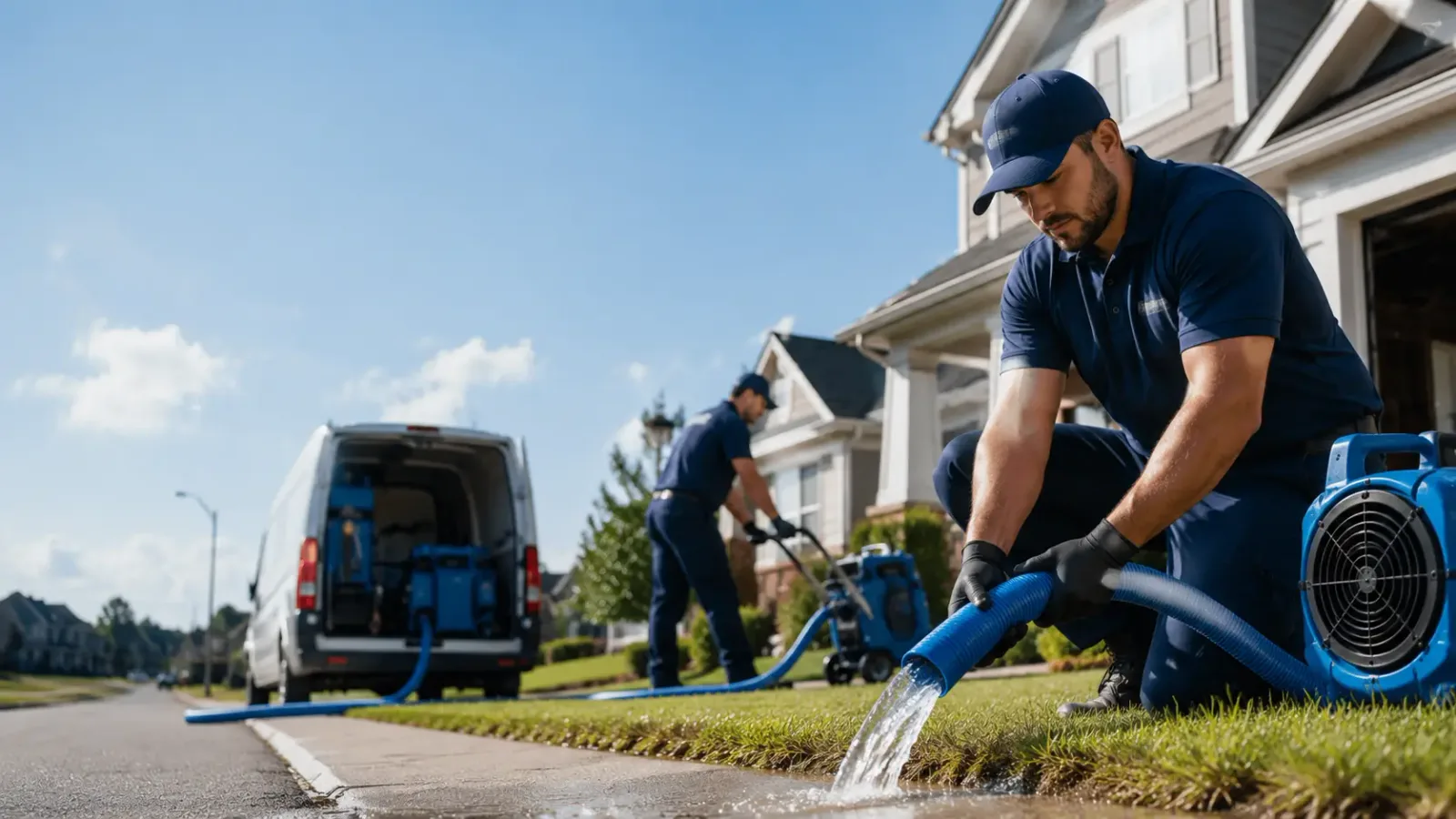 Flood Damage Restoration in New Lebanon, OH